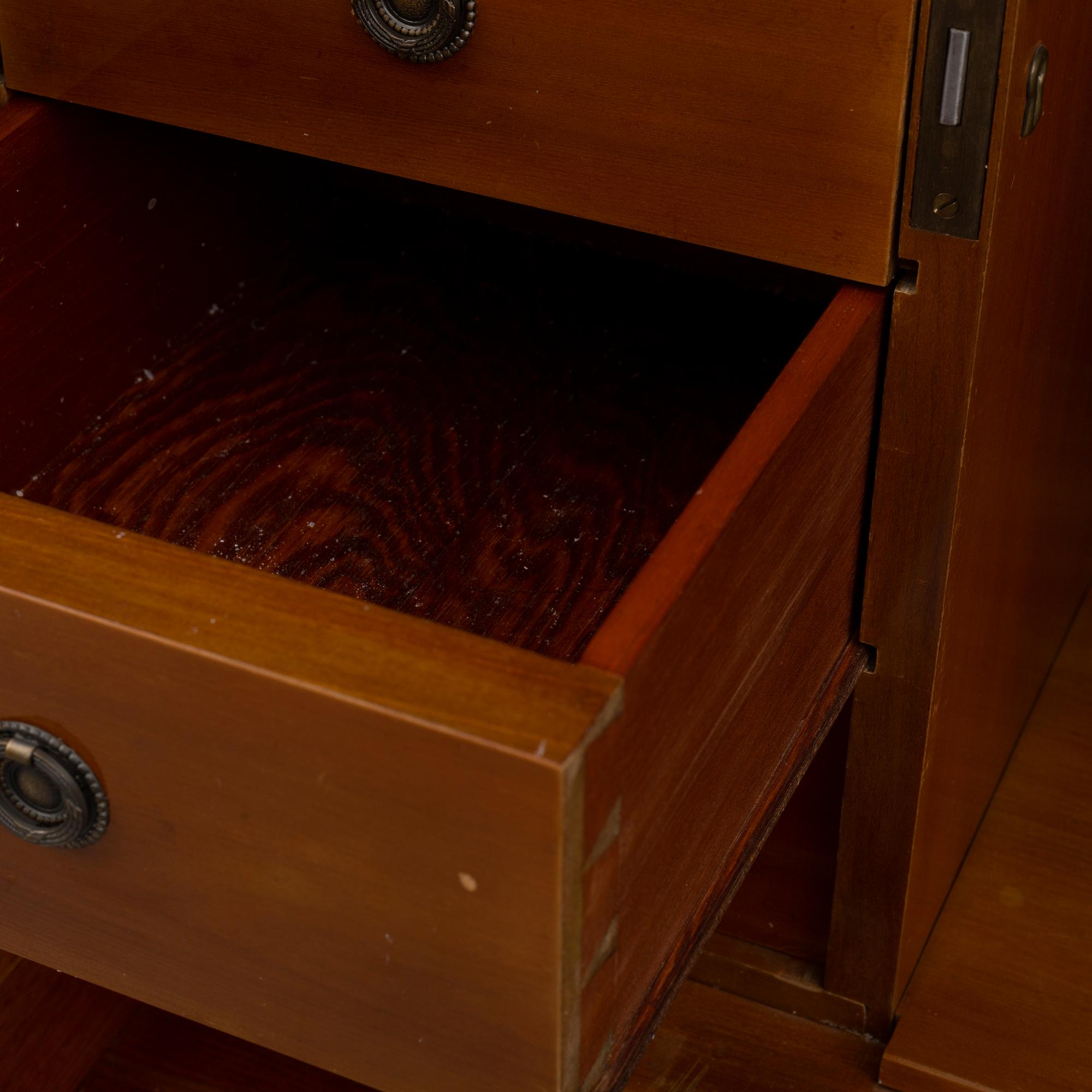 A circa 1900 cabinet.