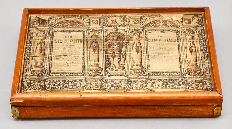 BYGGSATS, "Ankar-Steinbaukasten", sekelskifte 1800/1900-tal.