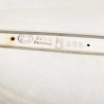 Georg Jensen, brosch, sterlingsilver, Danmark.