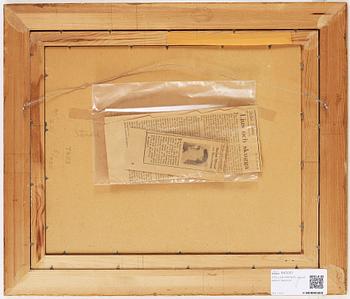 STELLAN MÖRNER, oil on board, signed.