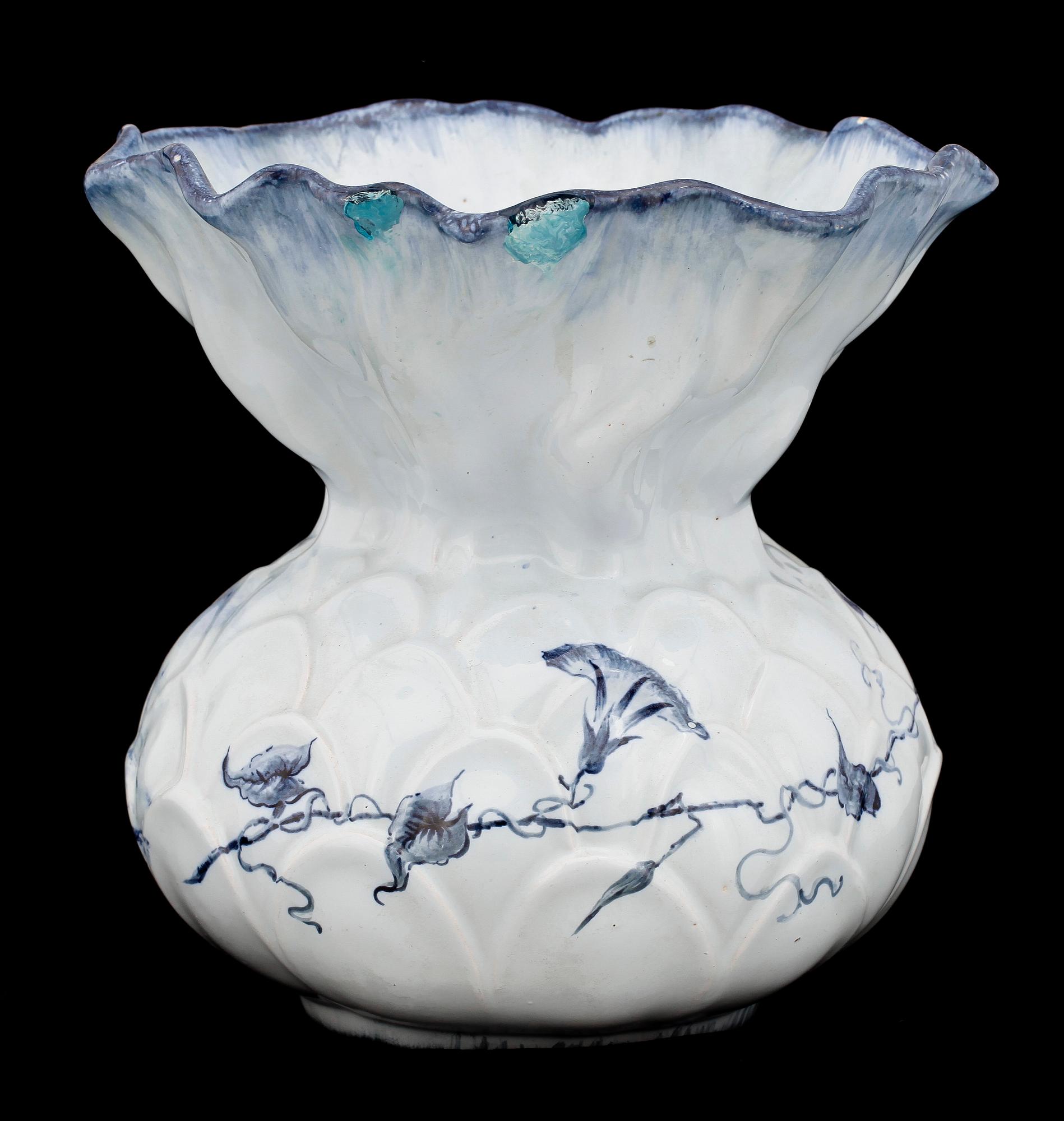 VAS, fajans, Emile Galle, Nancy, Frankrike 1900-talets början.