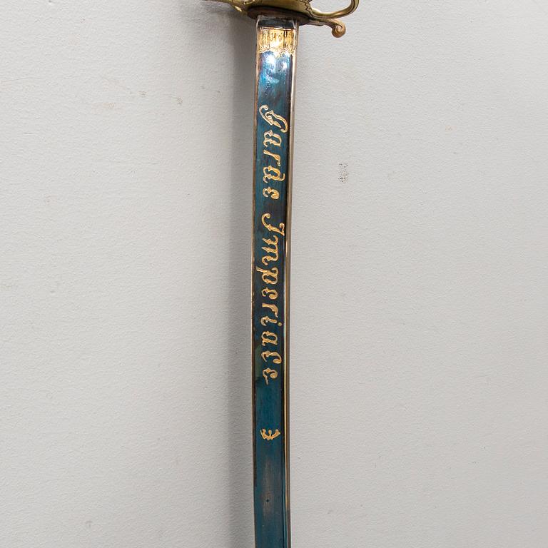Sword cavalry officer France, Imperial Guard, circa 1810.