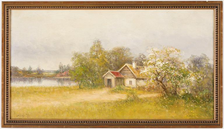 SEVERIN NILSON, olja på duk, signerad och daterad 1915.