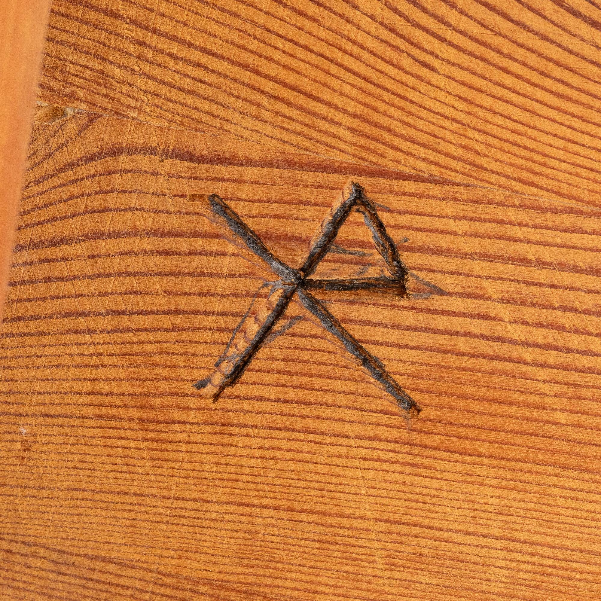 Roland Wilhelmsson, a 'Gille' drop-leaf table, Ågesta, 1984.