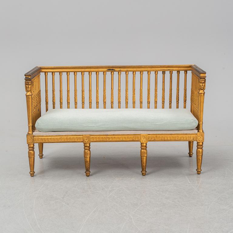 SOFFA, empirestil, sent 1800-tal.