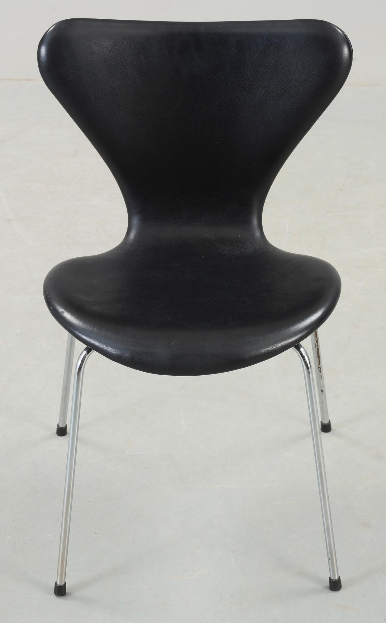 STOL, "Sjuan", Arne Jacobsen, Fritz Hansen 1973.