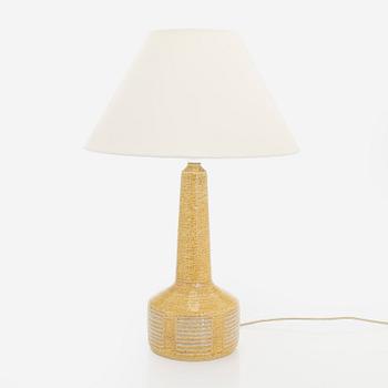 A stoneware table lamp, signed Palshus Danmark.