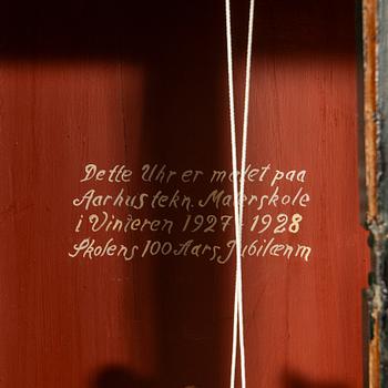 Grandfather clock, 19th century, Bornholm clock.