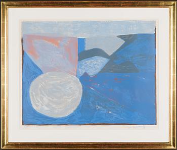 Serge Poliakoff, "Composition Bleue".