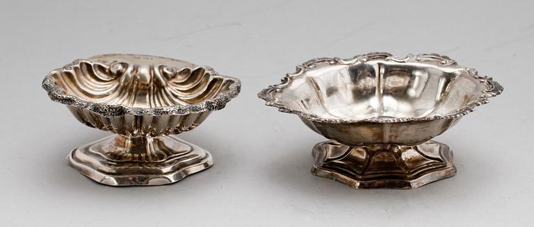 SALTKAR, 2 st, silver, Ryssland, 1800-tal.