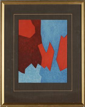 SERGE POLIAKOFF, efter, färglitografi, osignerad.