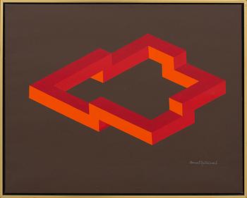 OSCAR REUTERSVÄRD, oil on canvas signed.