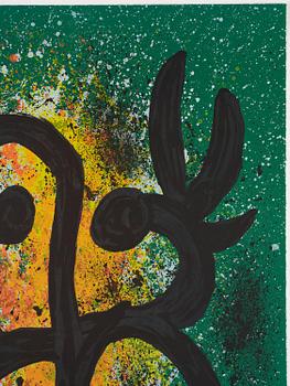 Joan Miró, "Femme avec une Colombe".