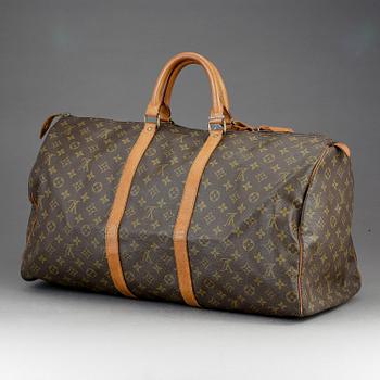 VÄSKA, "Keepall 55", Louis Vuitton.