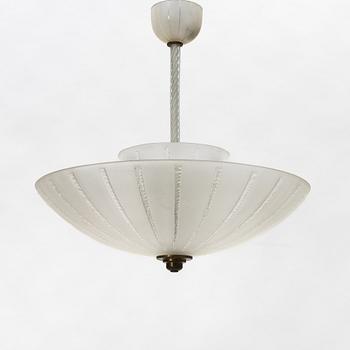 A Swedish Modern ceiling light, mid 20th Century.