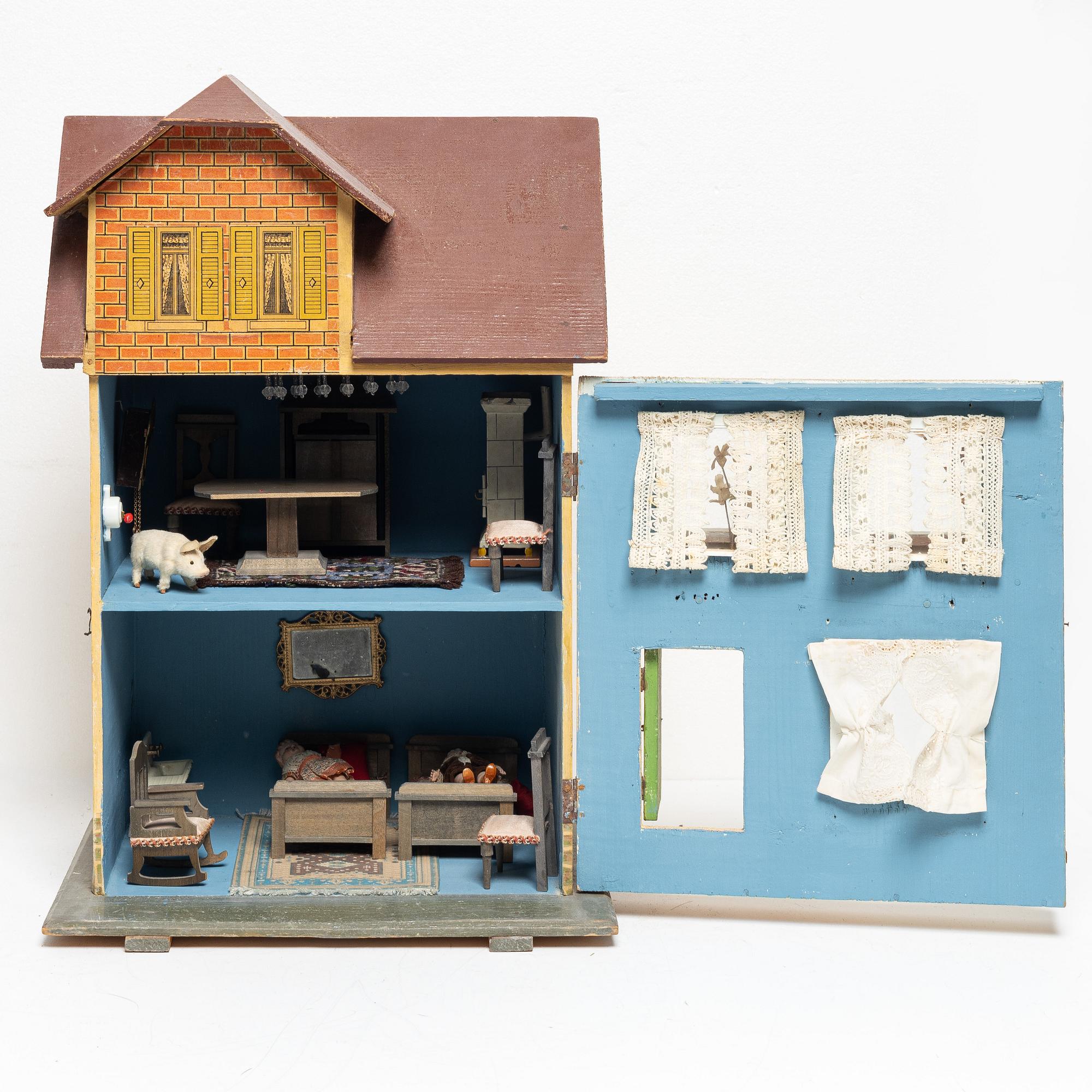 Moritz Gottschalk, dollhouse, Germany, early 20th century.