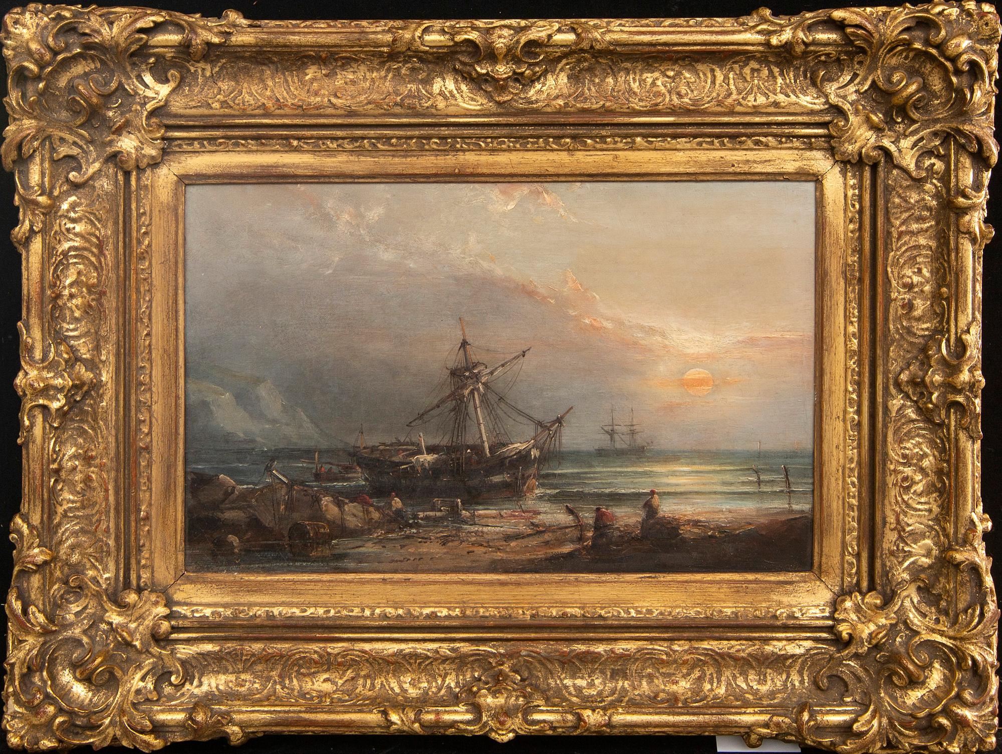 Ebenezer Colls, oil on canvas, signed E Colls.