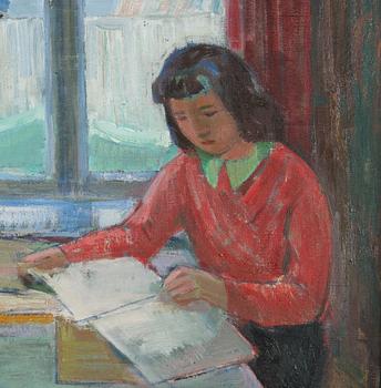 Tove Jansson, "Red Curtains".