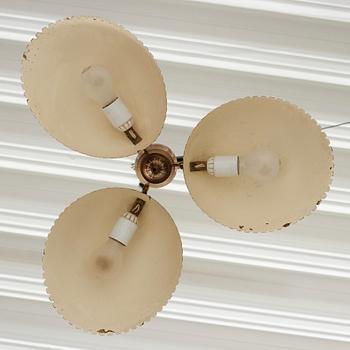 Harald Notini, a ceiling lamp, model "11894", Arvid Böhlmarks Lampfabrik, 1940-50s.