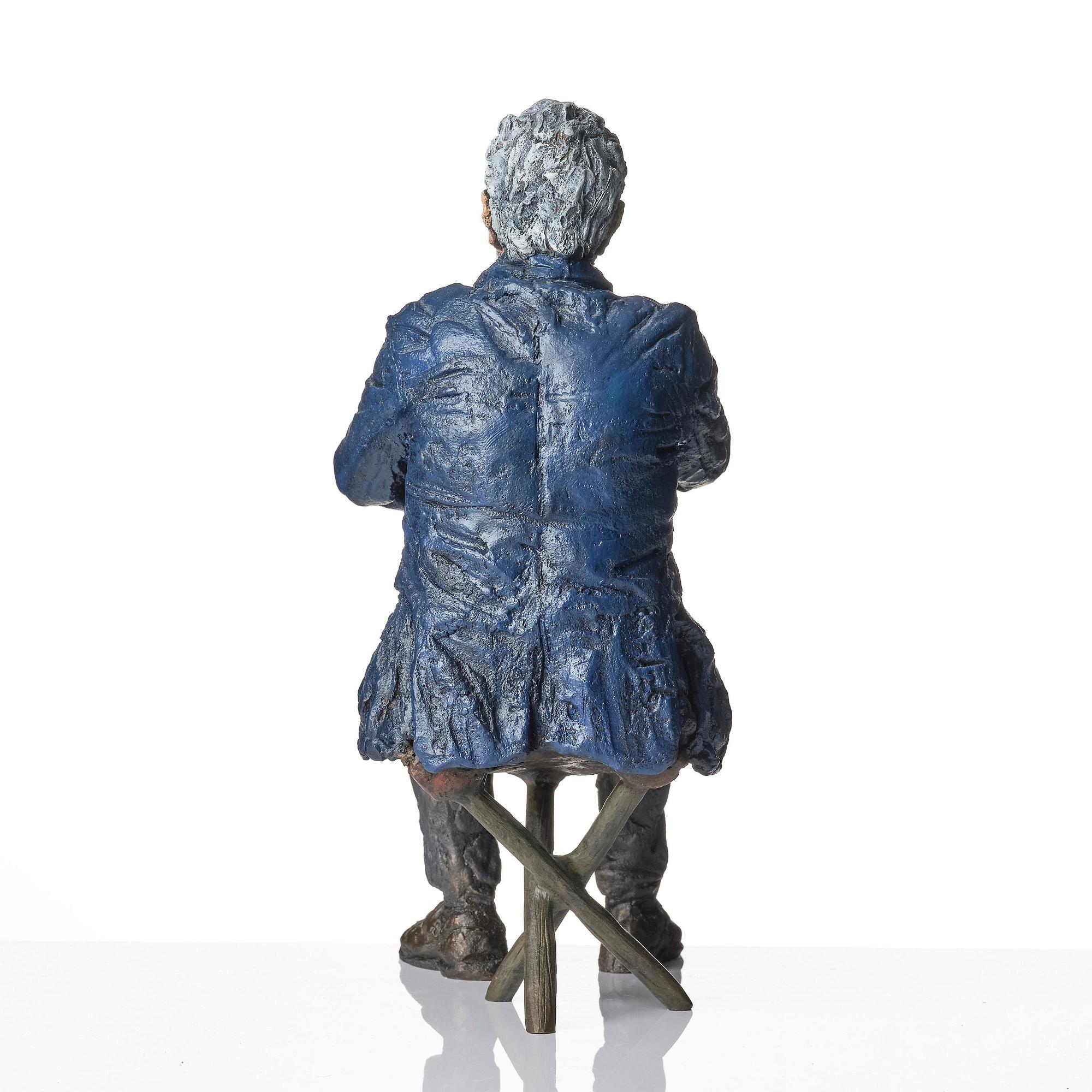 Sean Henry, "Maquette for Seated Figure".