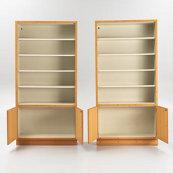 Børge Mogensen & Grethe Meyer, a four-piece book case, 'Boligens Byggeskabe', second half of the 20th century.