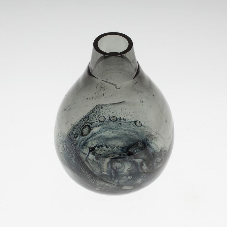 EVA ENGLUND, an 'Eldlek' glass vase from Pukeberg, unsigned.