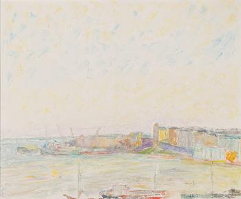 Torger Enckell, oil on board.