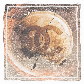 Chanel, a silk scarf.