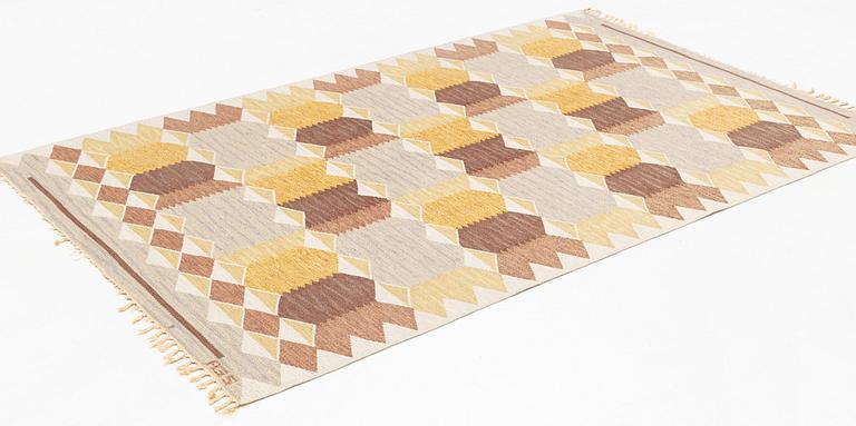 Anna-Greta Sjöqvist, a carpet, tapestry weave, ca 250 x 157 cm, signed AG S.