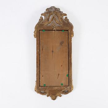 A Swedish transitional mirror by Anders Malmqvist (master in Kalmar 1775-1779).