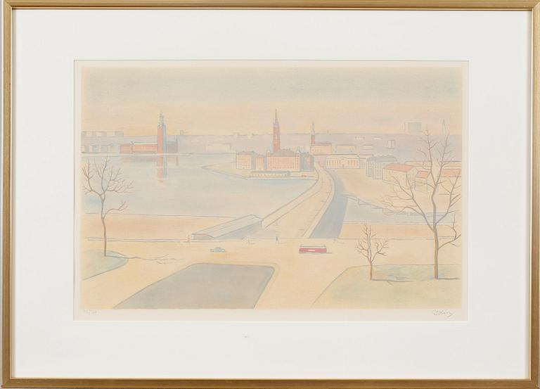 EINAR JOLIN, litograph, signed and numbered 92/360.