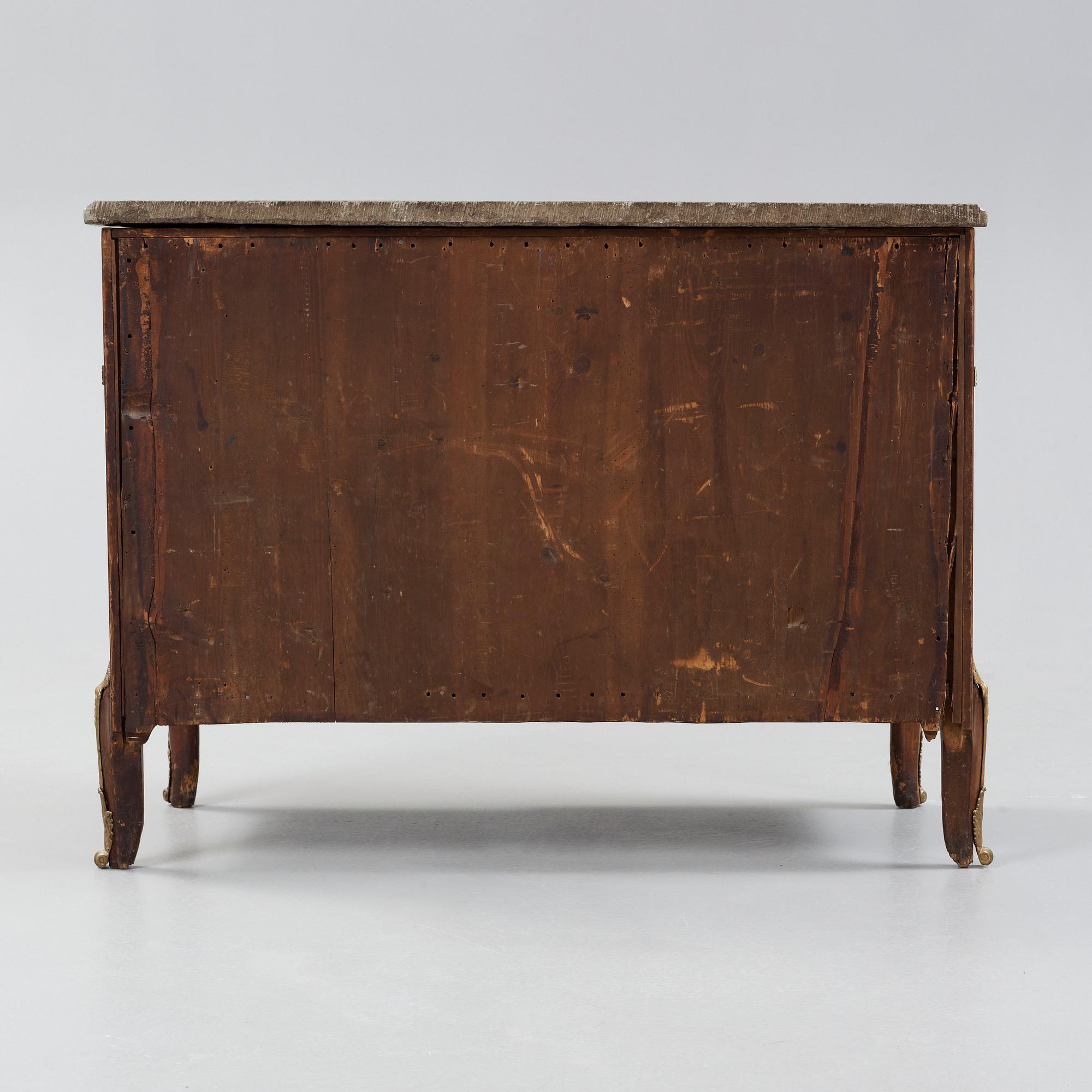 BYRÅ. Gustavianskt stockholmsarbete, 1700-talets slut.