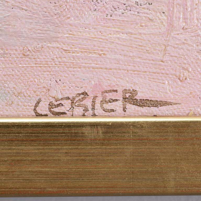 DANIEL LEBIER, olja på duk, signerad.