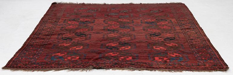 Matta, afghan, antik, ca 285 x 210 cm.