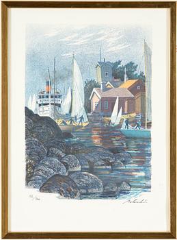 Roland Svensson · ROLAND SVENSSON, färglitografi, signerad samt numrerad 112/360.