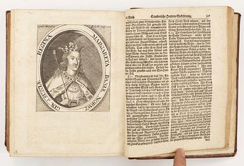 BOK, "Cimbrische Henden Begräbnisse wie unsere..." del III och IV i en vol, av MT. Trogillo, Hamburg 1702.