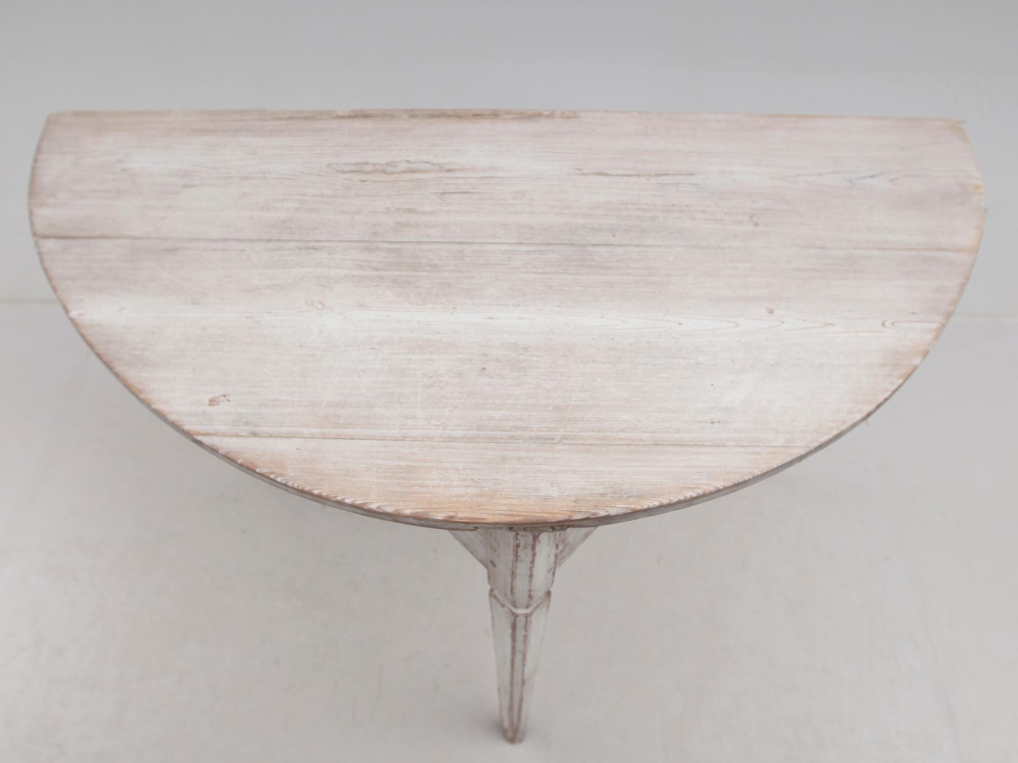 VÄGGBORD, allmoge, 1700-talets andra hälft.