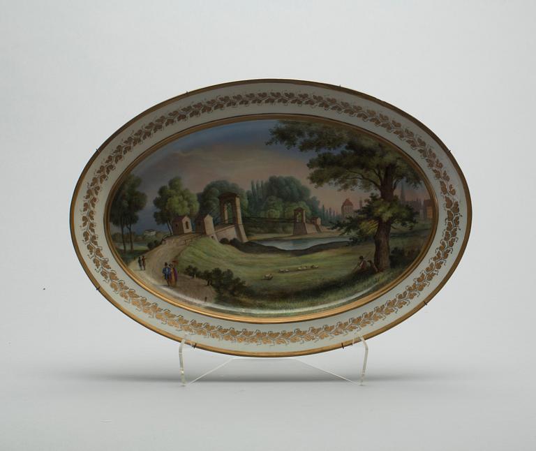 FAT, porslin, Wien, 1800-tal.