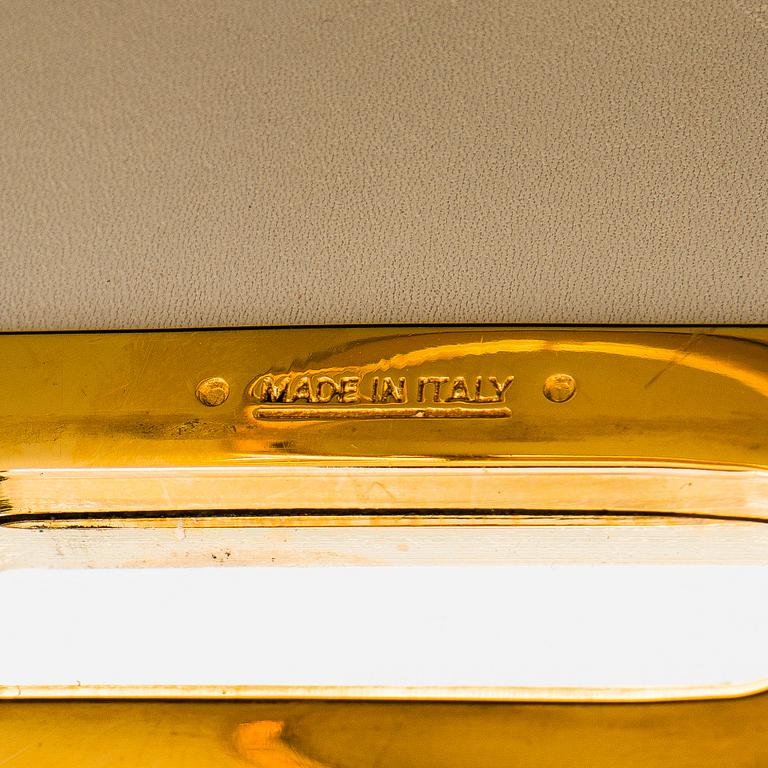 Salvatore Ferragamo, a leather “Gancini”bag.