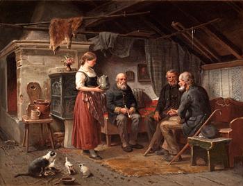 129. Bengt Nordenberg, "Veteranerna" (The Veterans).