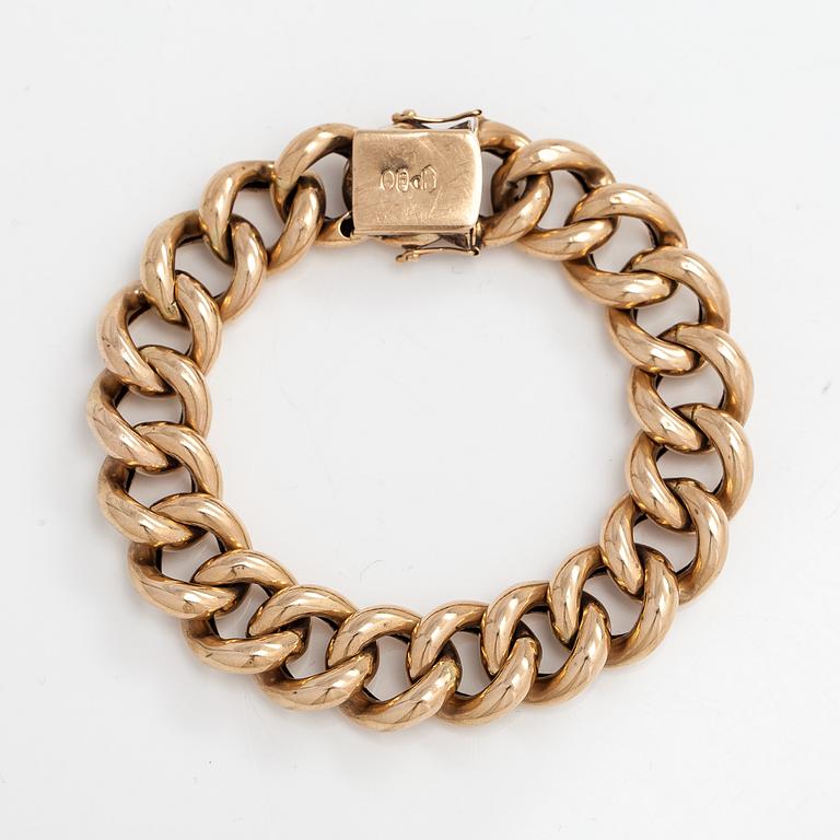 Armband, 14K guld. Kultakeskus, Tavastehus 1980.