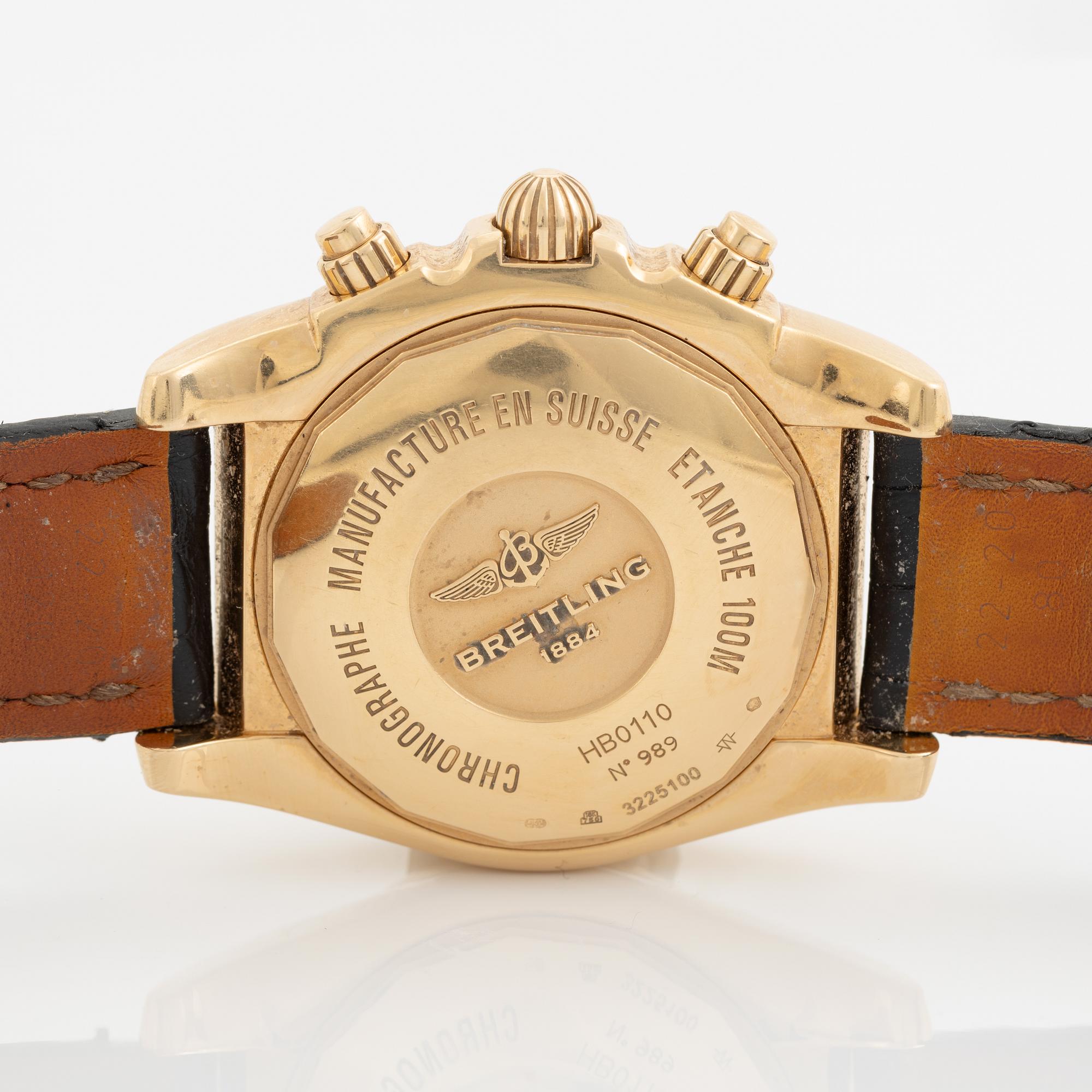 Breitling, Chronomat 44, armbandsur, kronograf, 43,5 mm.