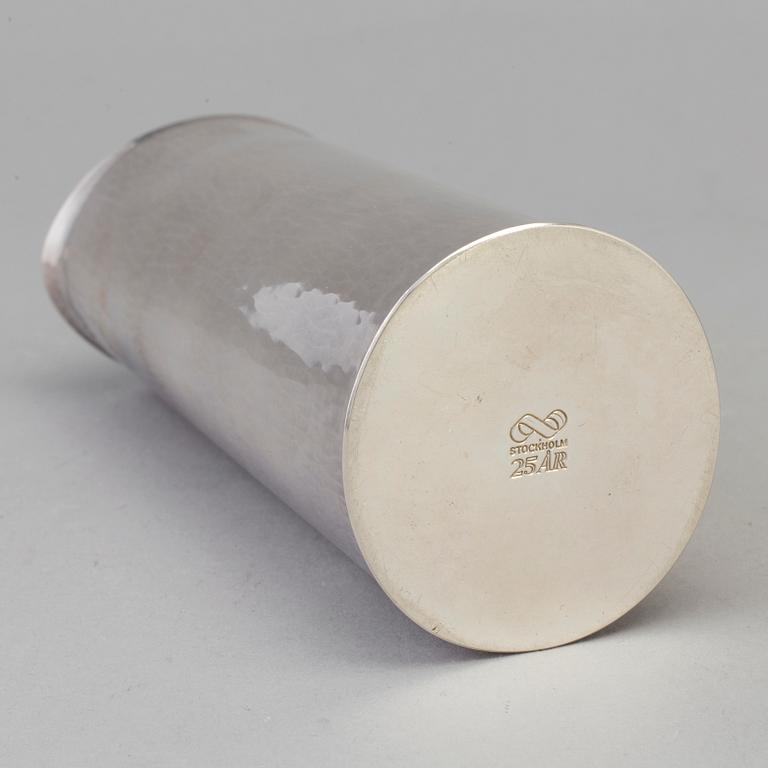 SIGURD PERSSON, vas, sterlingsilver, Stockholm, 1984.