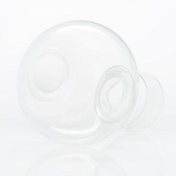Kaj Franck, karaff, "Kremls klockor", glas, signerad K. Franck Nuutajärvi Notsjö -59.