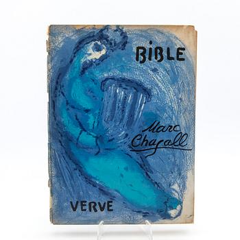 Marc Chagall, bok, "Bible" Verve vol VIII n 33 et 34.