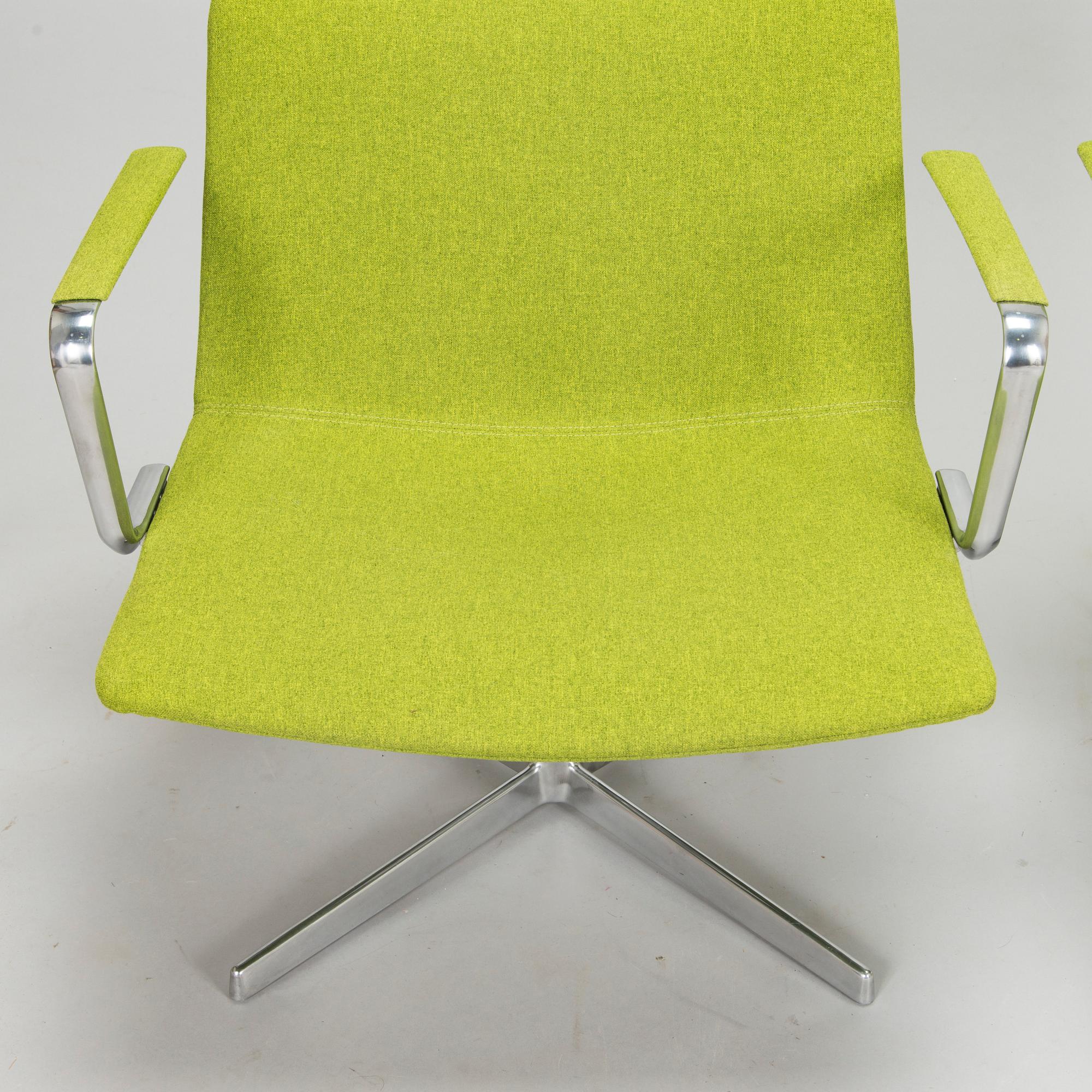 Lievore Altherr Molina, A pair of 'Catifa 60' chairs for Arper. Italy 21th century.