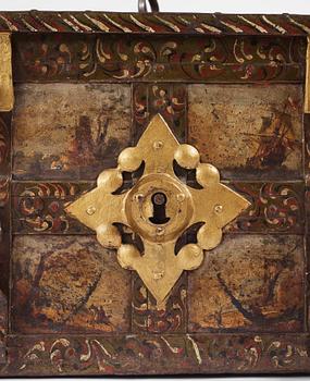 Kista, Sydtyskland, troligen Nürnberg, 1600-talets andra hälft, Barock.