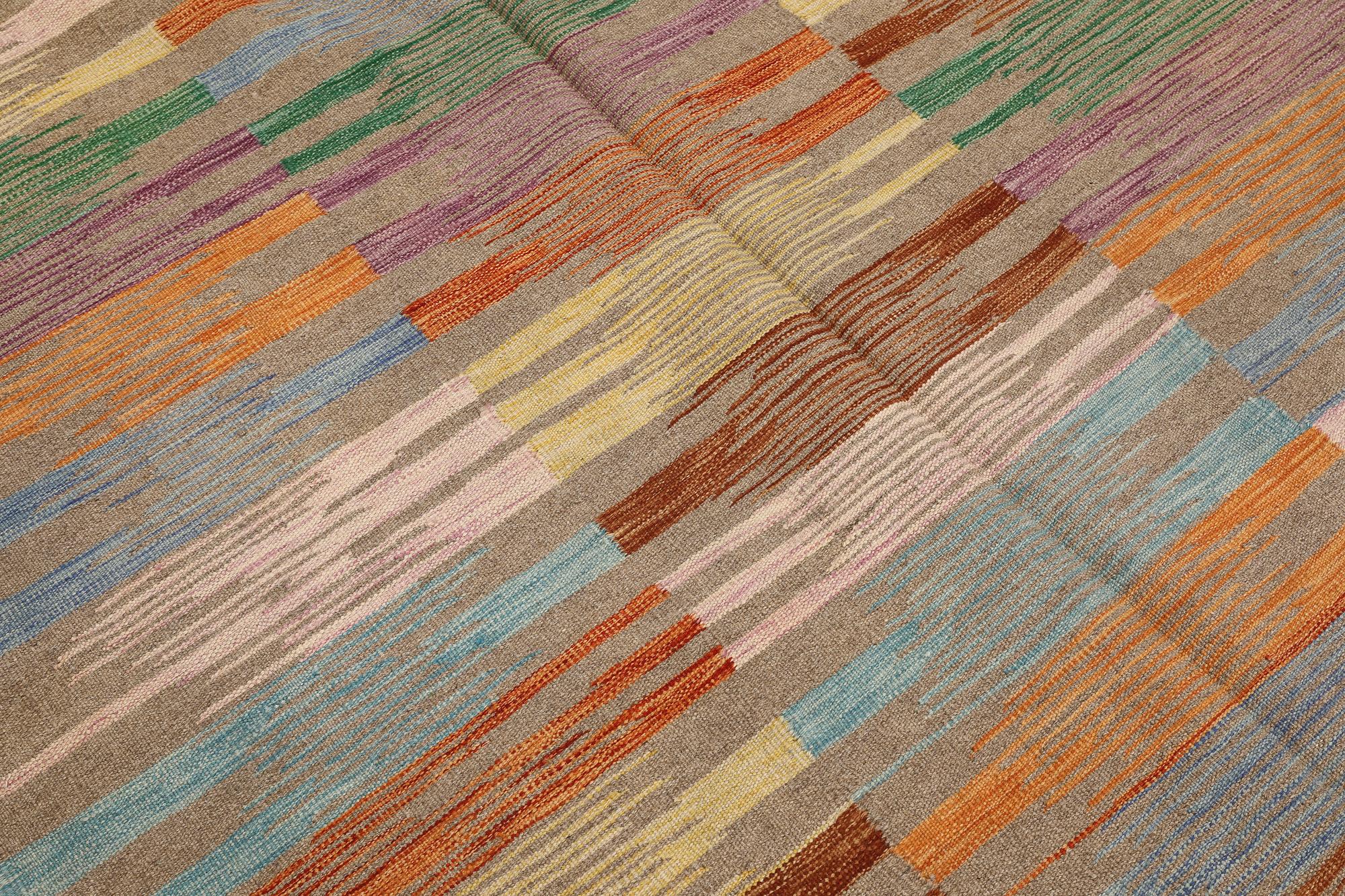 A Kelim carpet, c. 255 x 163 cm.
