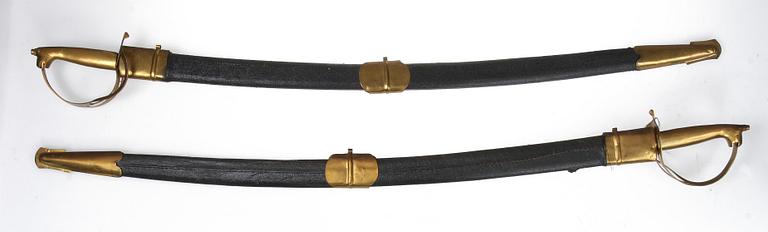 SABLAR, ett par, Indien, 1900-tal.