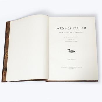 Bröderna von Wright, "Svenska Fåglar", 3 volymer, Förlaget Svenska Fåglar, A, Börtzells Tryckeri AB, Stockholm, 1927-29.